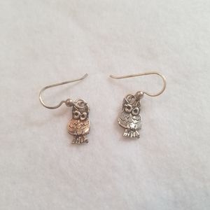 Vintage owl earrings